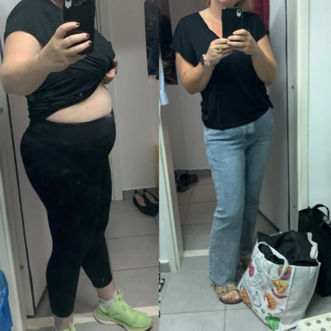 Registro comparativo compartilhado por participante do Slim28 — foto 2