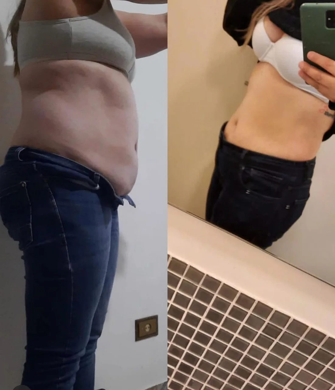 Registro comparativo compartilhado por participante do Slim28 — foto 3